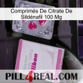 Comprimés De Citrate De Sildénafil 100 Mg 32